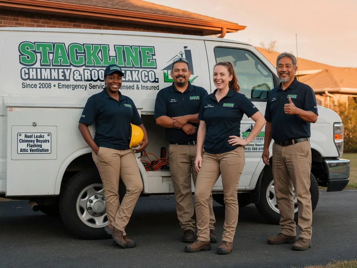 Chimney flashing repair company in Freedom, CA